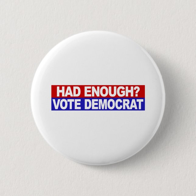 Hade nog att rösta demokraten knapp (Framsida)