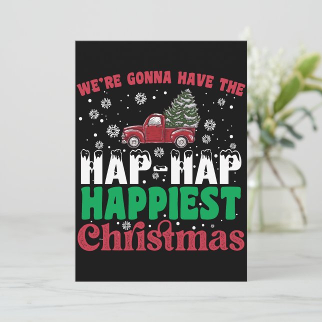 Hade vi den sista julen? inbjudningar (Stående Fram)