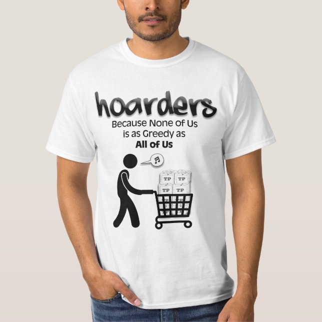 Häder... För att ingen av oss... T Shirt (Framsida)