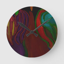 Hades Floral Arrangement Rund Klocka