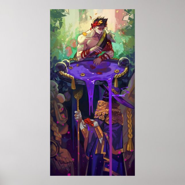 Hades Game Zagreus Poster (Framsidan)