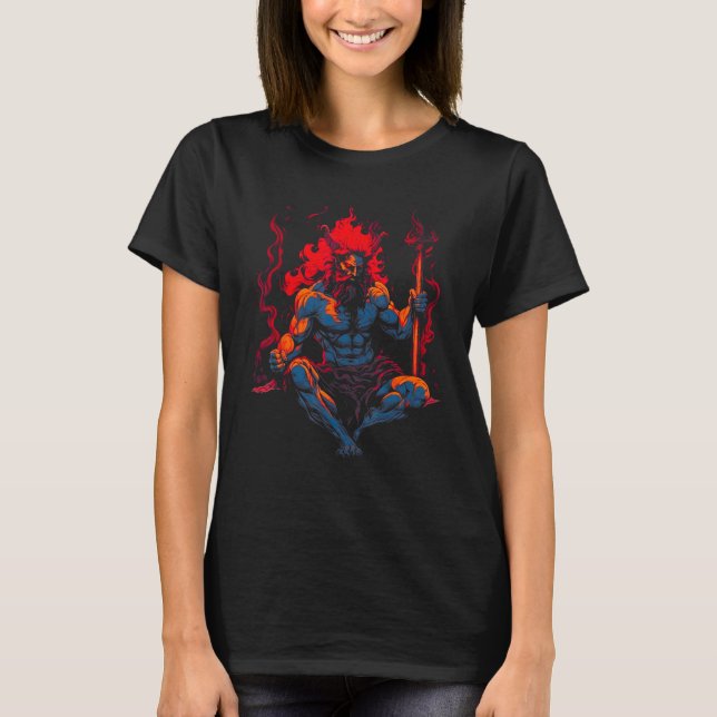 Hades Greek God 1 T Shirt (Framsida)
