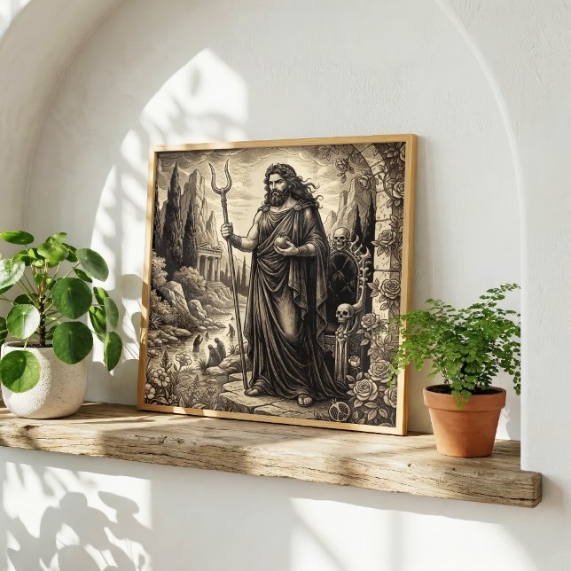 Hades Greek Mythology Poster (Skapare uppladdad)