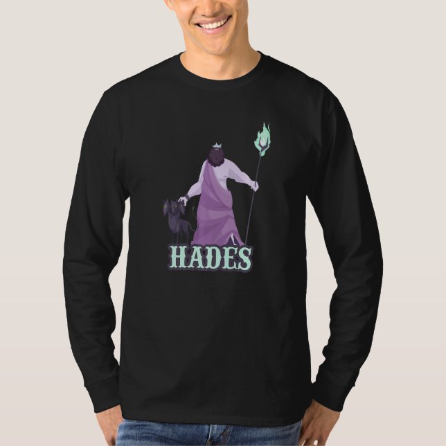 Hades grekisk gud och Kerberos T Shirt (Framsida)