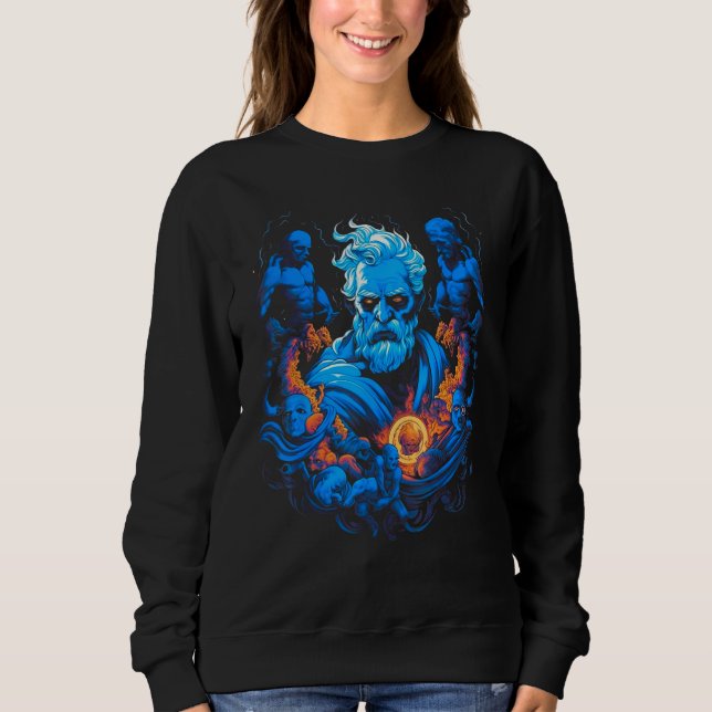 Hades grekisk gud t shirt (Framsida)