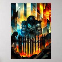 Hades - Kubistisk minimalistisk legend - Gud i und