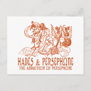 Hades & Persephone Vykort