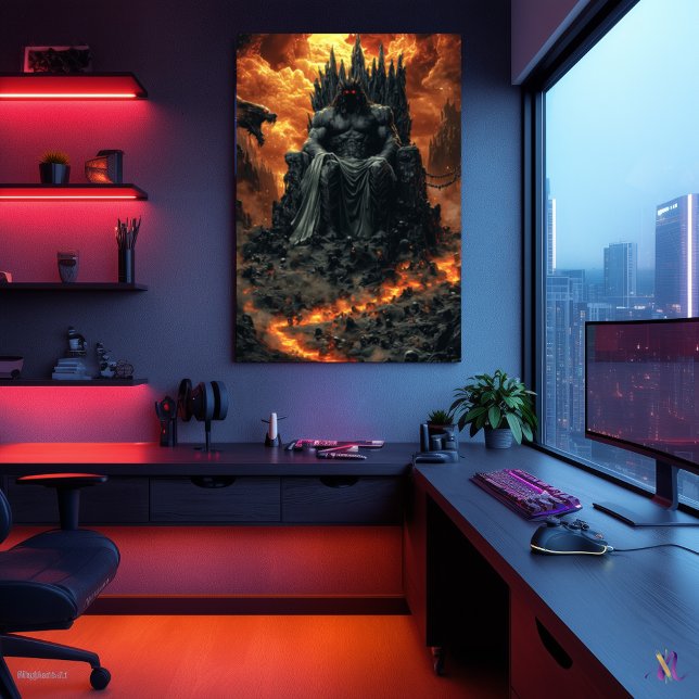 Hades, Underjordens kung - Mörk eldgud Poster (Skapare uppladdad)
