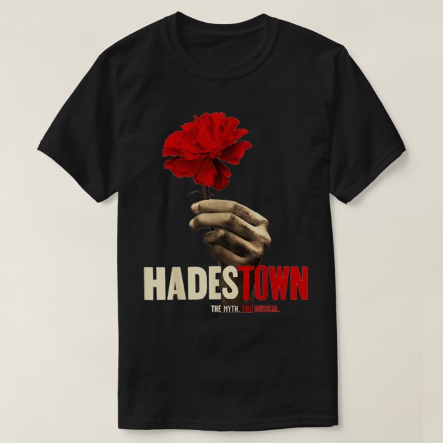 Hadestown Flower Merch Hadestown Flower Pullover T Shirt (Design framsida)