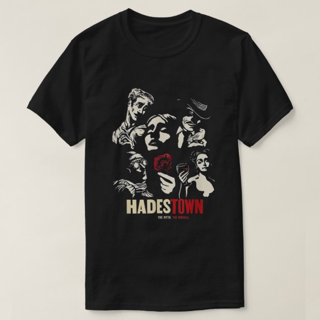 Hadestown Flower Merch Hadestown Flower  T Shirt (Design framsida)