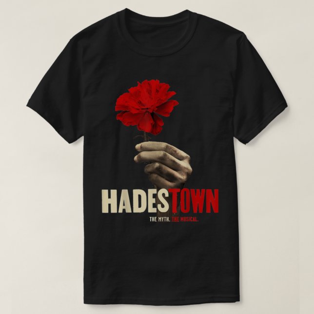 Hadestown - Hadestown-blomman - Hadestown Music T Shirt (Design framsida)