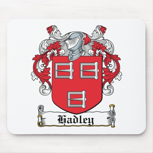 Hadley familjvapensköld musmatta (Framsidan)