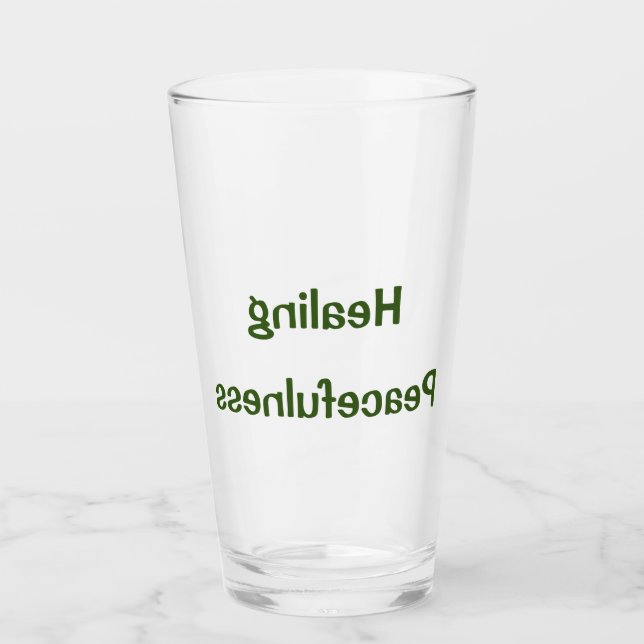 HADO Vatten Glass - Ljuskänslighet - Dr Emoto Glaskopp (Framsida)