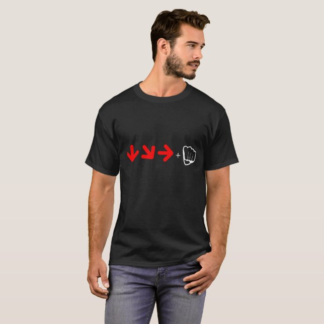 "HADOUKEN ", T-SHIRT (Hel framsida)