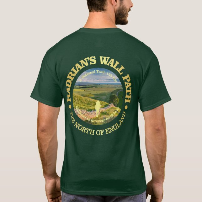 Hadrians mur Väg T Shirt (Baksida)