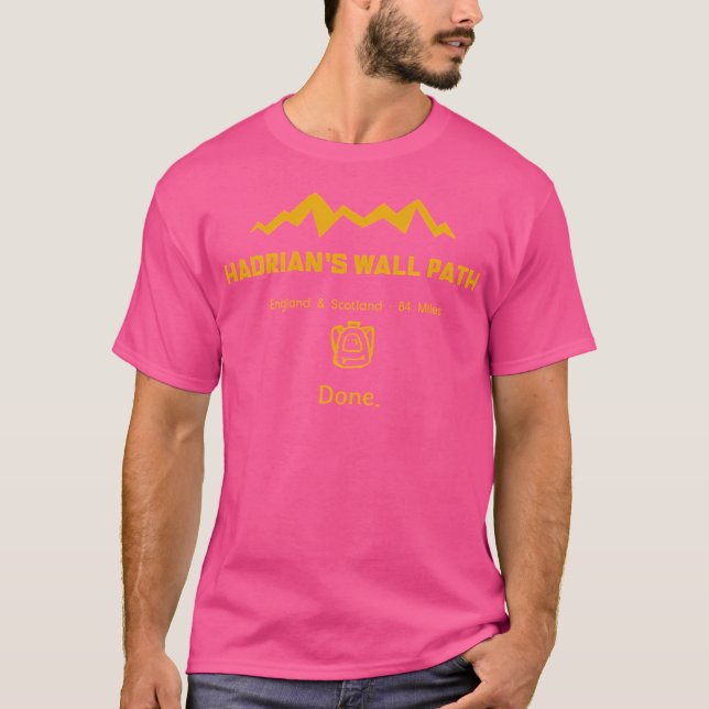 Hadrians mur Väg T Shirt (Framsida)