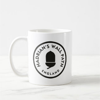 Hadrians riksspår i Väg vid muren Kaffemugg