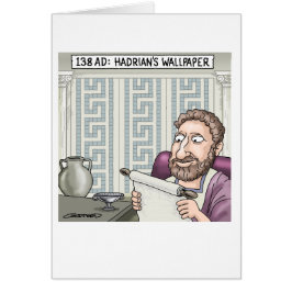 Hadrians Tapet Hälsningskort