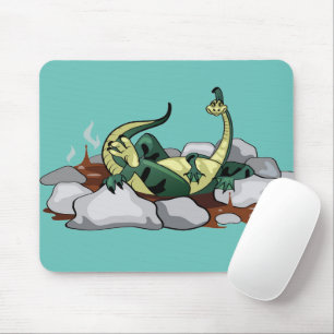 Hadrosaurus Relaxing in a Jacuzzi. Musmatta