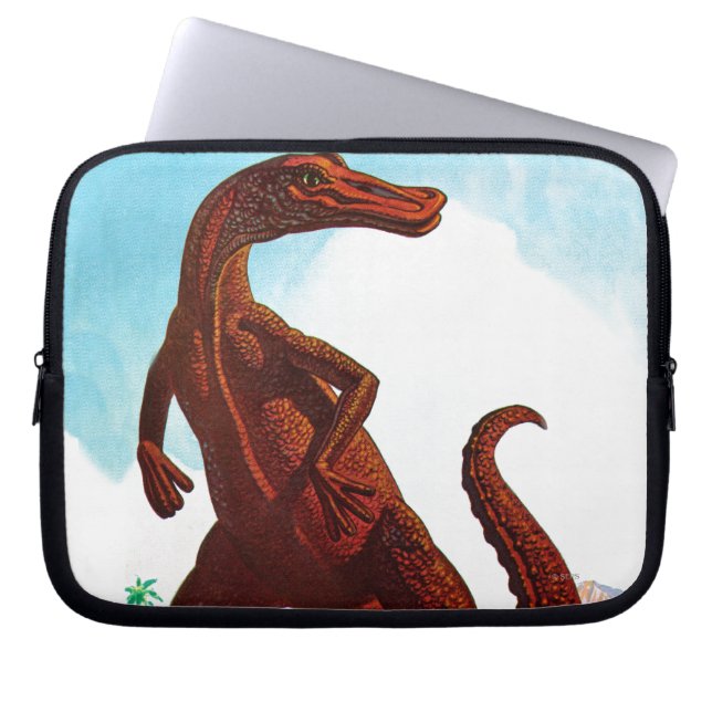 HadrosaurusDinosaur Laptop Sleeve (Framsidan)