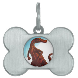 HadrosaurusDinosaur Namnbricka Husdjur