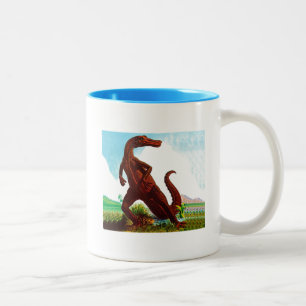 HadrosaurusDinosaur Två-Tonad Mugg