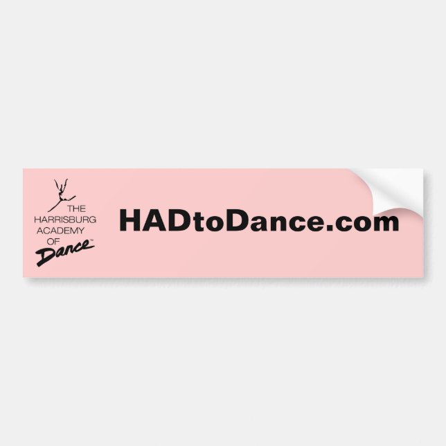 HADtoDance.com bildekal (Framsidan)