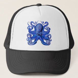 Haeckel bläckfiskblått truckerkeps