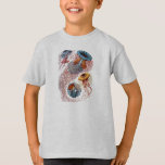 Haeckel Jellyfish Study T-Shirt<br><div class="desc">Ett annat exempel på bra är Ernst Haeckels utmärkta studier (1834-1919),  känd för sin överdrivna nyfikenhet och sin förmåga att illustrera så verklighetstrogna. Dessa maneter är mycket populära. Ta en titt på de andra stilarna,  storlekarna och färg som du vill välja mellan. Gör en underbar presentidé år efter år.</div>