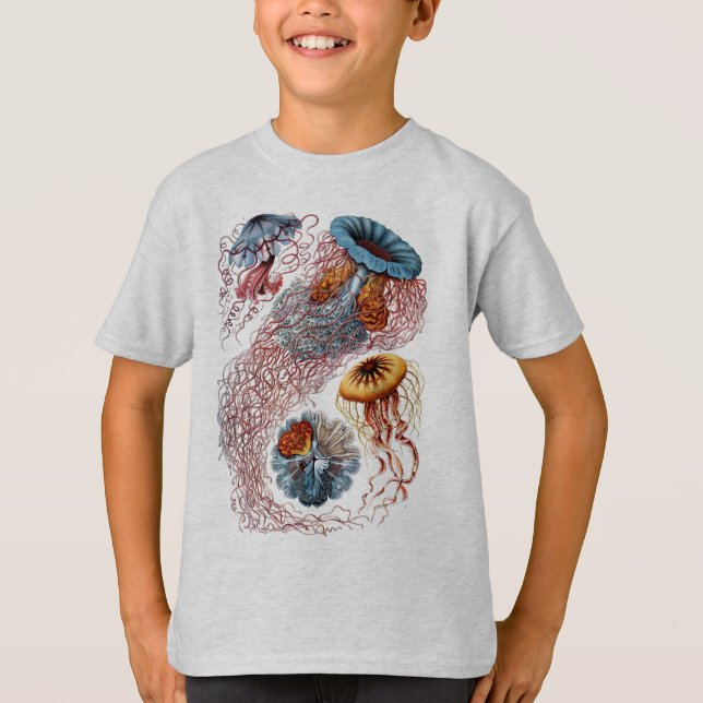 Haeckel manet t shirt (Framsida)