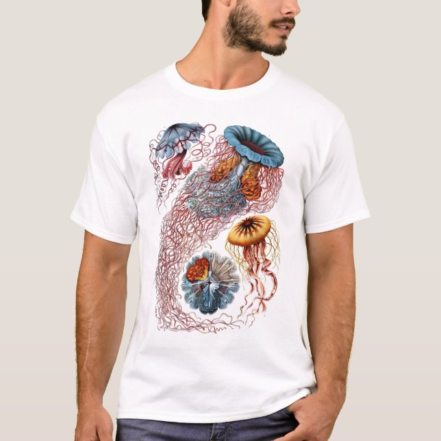 Haeckel manet tee shirt (Framsida)