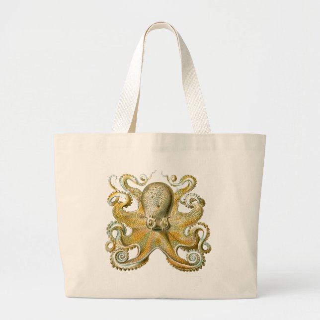 Haeckel Octopus Jumbo Tygkasse (Framsidan)