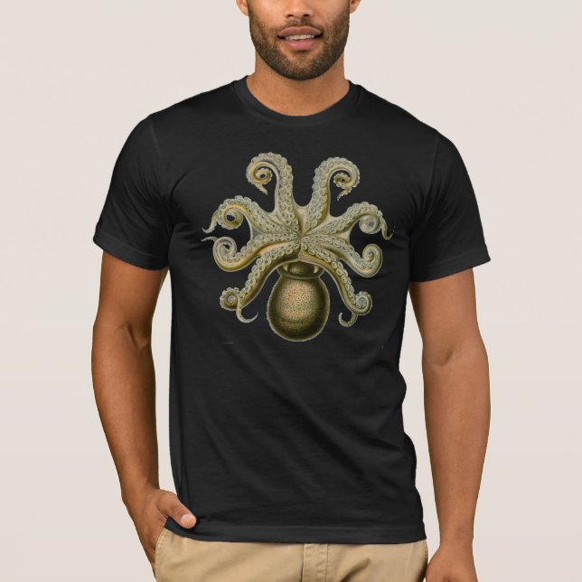 Haeckel Octopus T Shirt (Framsida)