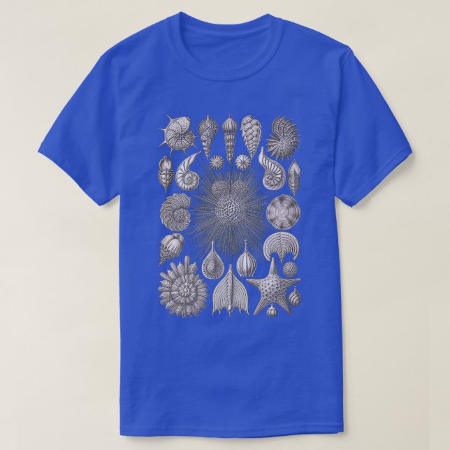 Haeckel Radiolarians m.m. T Shirt (Design framsida)