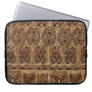 Haena Beach Hawaiian Primitive Neoprene Wetdräe Laptop Sleeve
