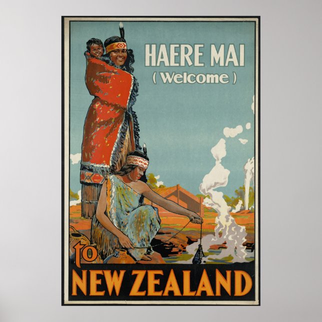 Haere Mai Poster (Framsidan)