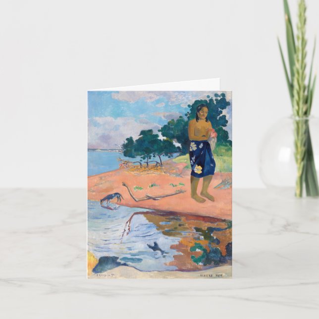 Haere Pape (1892) av Paul Gauguin, Art Kort (Framsida)