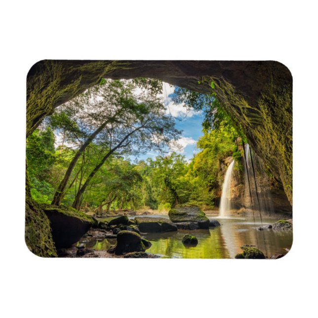 Haew Suwat Waterfall Magnet (Horisontell)