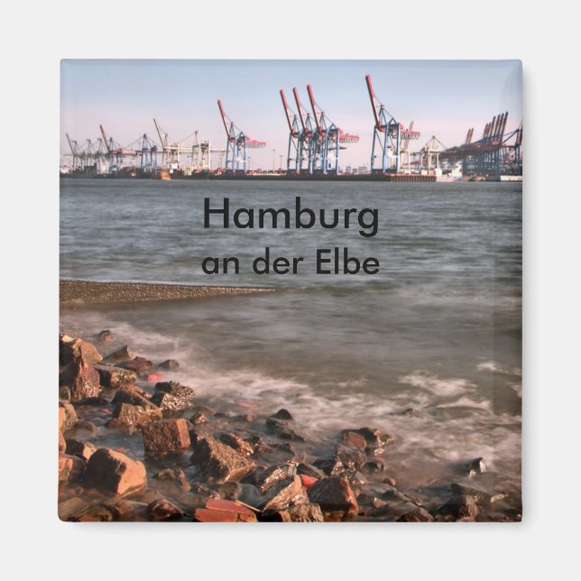 Hafen Hamburg Magnet (Framsidan)