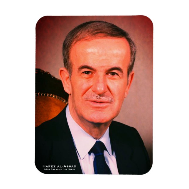 Hafez al-Assad, Arabrepubliken Syriens president Magnet (Vertikal)