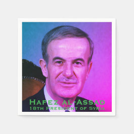 Hafez al-Assad, Arabrepubliken Syriens president Pappersservett