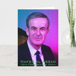 Hafez al-Assad, Arabrepubliken Syriens president Tack Kort