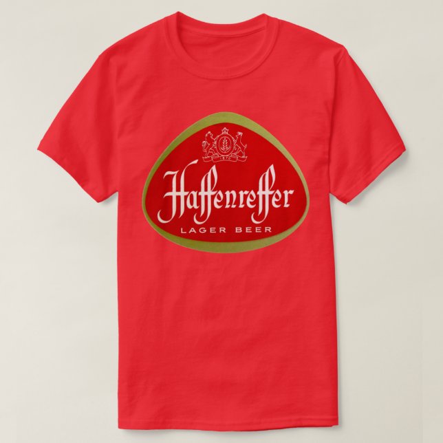 Haffenreffer Lager Beer T Shirt (Design framsida)