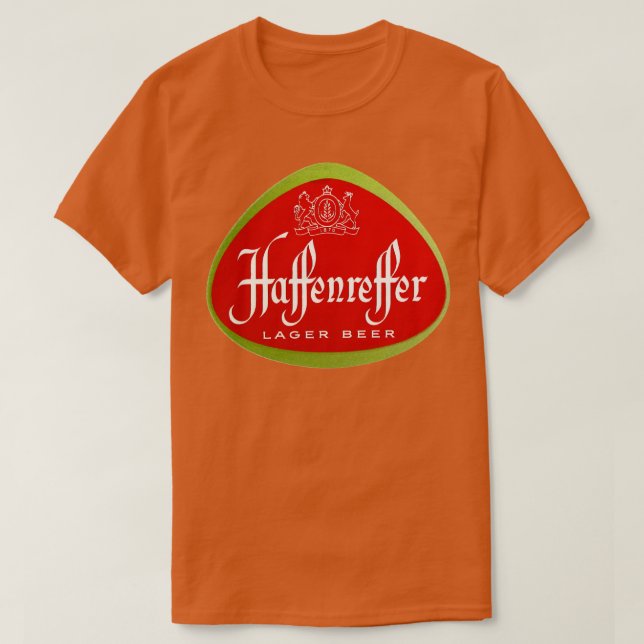 Haffenreffer Lager Beer T Shirt (Design framsida)