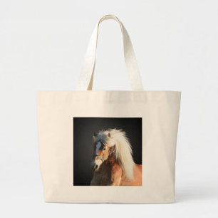 Haflinger häst jumbo tygkasse