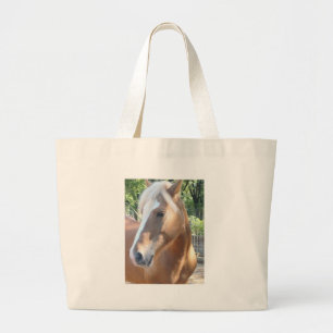 Haflinger häst jumbo tygkasse