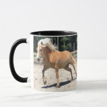 Haflinger hästMug.