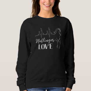 Haflinger Horse Heartslag T Shirt
