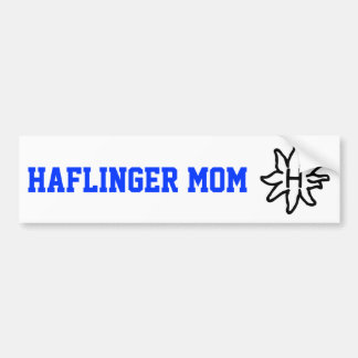 Haflinger mamma - bildekal