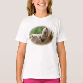 Haflinger mare- och fölkel tee